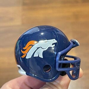 NFL Denver Broncos Mighty Racers Mini Football Helmet Collectible‎ 2 Inch